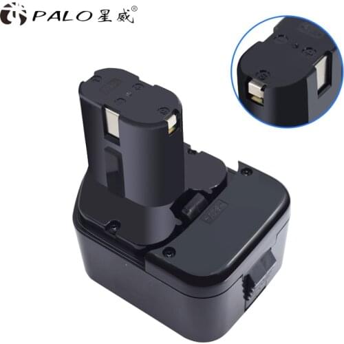PALO High Quality 2000mAh 12V 2.0Ah Battery for Hitachi EB1214S 12V EB1220BL EB1212S WR12DMR CD4D DH15DV C5D , DS 12DVF3