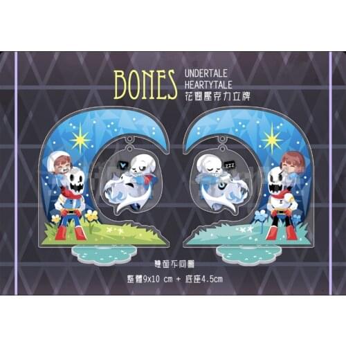 Double Sided Print Anime Acrylic Stand Figure Model Game Undertale Toriel Sans Papyrus Undyne Alphys Desktop Decor Holiday Gifts