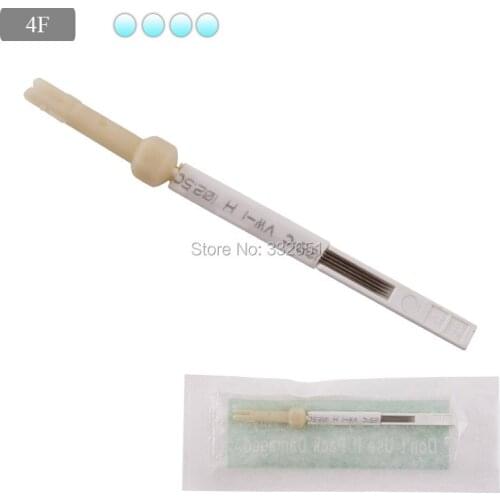 Chuse Permanent makeup machine needles manual eyebrow embroidery needle blade machine kit tattooing 50pcs/lot PMU