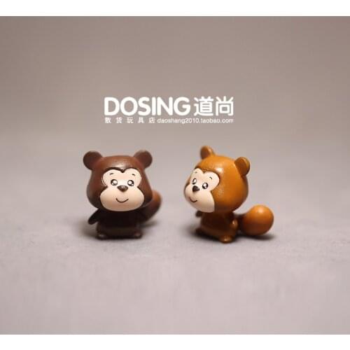 Wild Animal Little Squirrel Model Ornaments Cute Squirrels Fairy Garden Miniature Accessories Decor Action Figures Figurine Toys