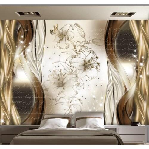 Wall mural-Golden Poem - 400x280 cm