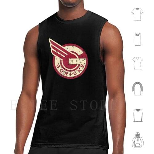 Goricke Poland Vintage Company Design Tank Tops Vest Goricke Poland Polish Vintage Logo Company Motorcycle Bike Cool