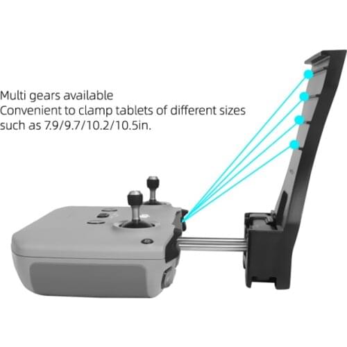 Remote control bracket Tablet clip multi-angle mount clip 7.9inch 9.7inch 10.5inch extended Bracket for dji mavic air 2 drone