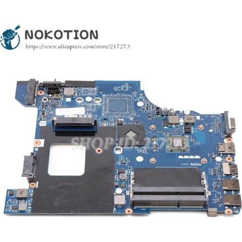 NOKOTION QALEC LA-8125P MAIN BOARD For Lenovo Thinkpad edge E435 Laptop Motherboard EM1200 CPU DDR3
