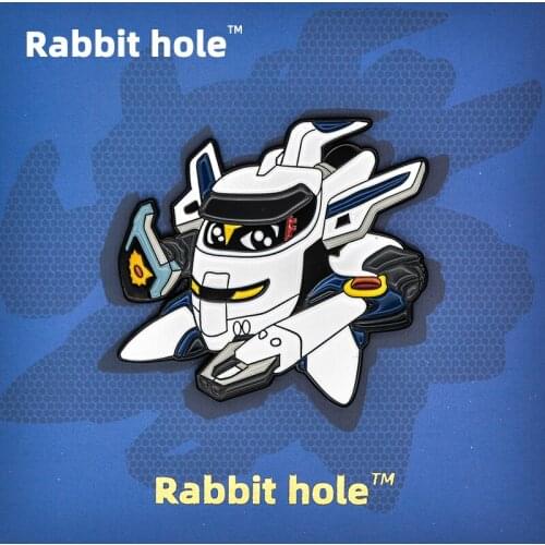 Hand-made Anime Metal Badges Hikarian Pins Brooch Hikarian Nozomi Hand-painted Train Man Retro Nostalgic Anime Collection Toy