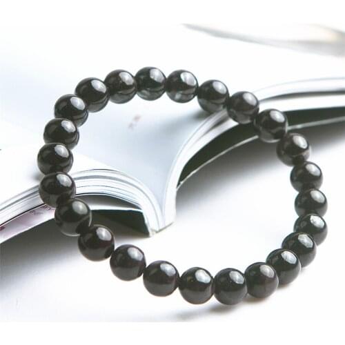 Genuine Natural Sugilite Gems Stone Bracelets For Women Men 8mm Healing Crystal Stretch Round Bead Bracelet