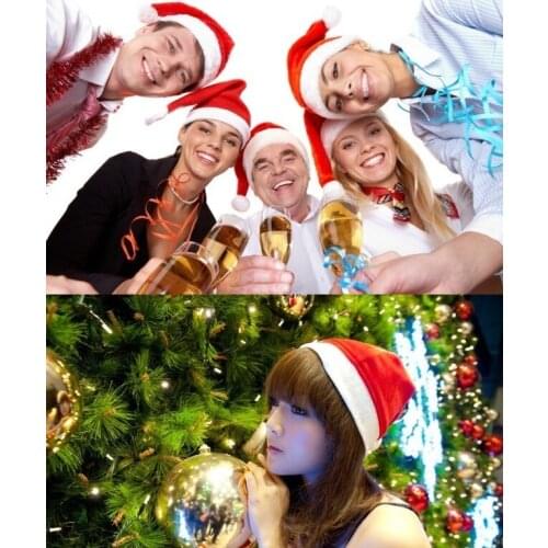 2019 new popupar Christmas decorations gifts adult childrens Christmas hats non-woven Christmas stocking socks