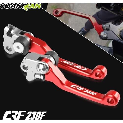 New Motorcycle CNC Pivot Dirt Foldable Bike Brake Clutch Levers For HONDA CRF230 F CRF 230 F CRF150F 2003-2017