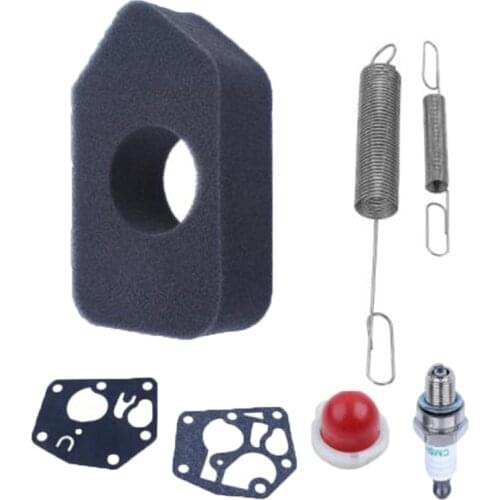 New Spring Air Filter Gaskets Spark Plug Kit For Briggs & Stratton 691859 692211Primer bulb For Sprint, 450, 500 and 550 engines