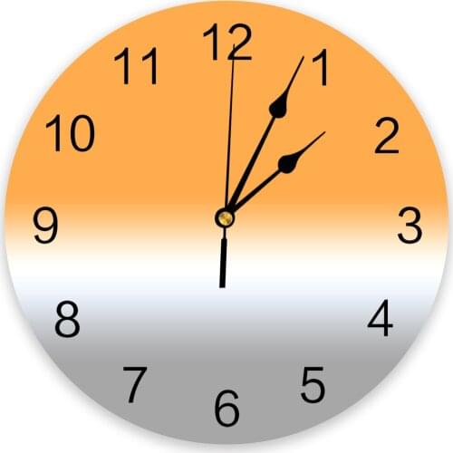 Orange White Gray Gradient