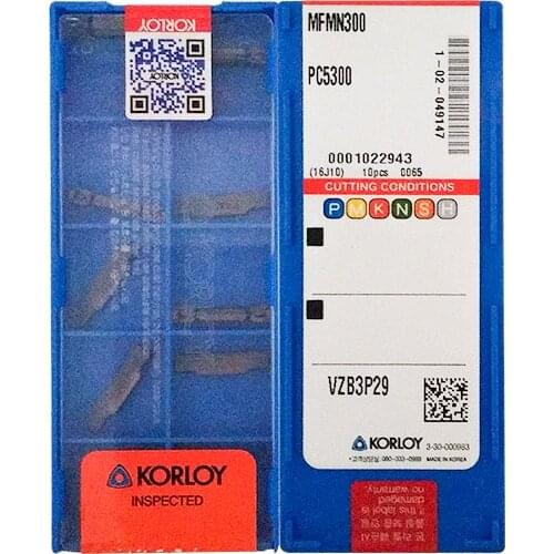 Original Carbide Insert CNC MFMN300 NC3120 PC5300 Slotting Blade