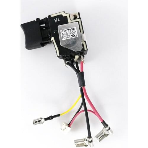 Switch trigger 650723-6 6507236 for Makita LXDT04 18V cordless impact driver spare parts