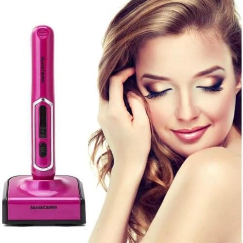 Professional Straightening Irons Salon Hair Straightener Curler Fast Warm-up Portable Wet Dry Use Electric Splint 2 In1Curler