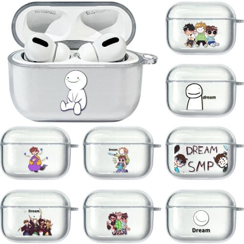 Cartoon Dream Smp Transparent Case For Apple Airpods Pro Casing Silicone Bluetooth Earphone Box for Air pods 3 Pro Cover Capa