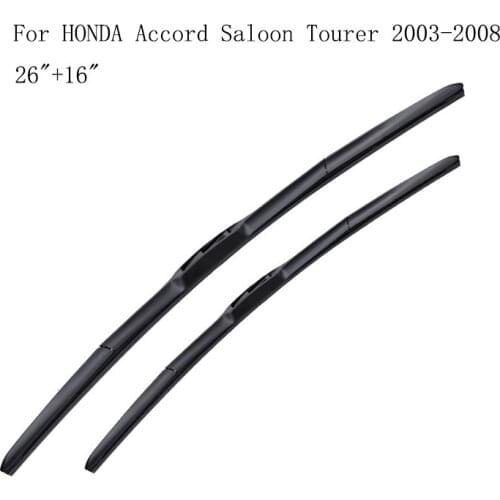 Two Boxes Packing For HONDA Accord Saloon Tourer 2003-2008 Factory Wholesale Front Window Windshield Windscreen Wiper Blade