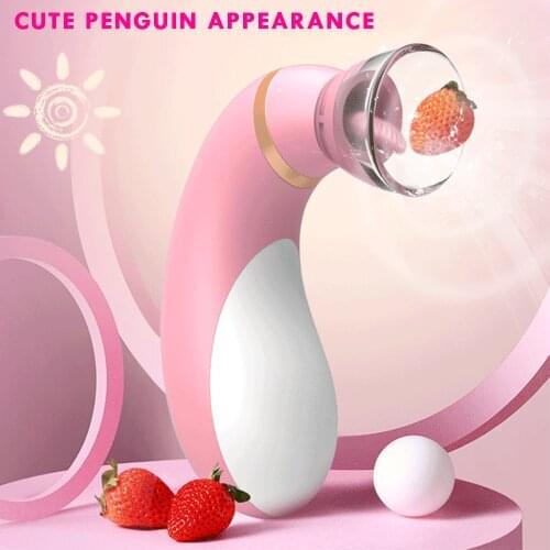 Tongue Clit Sucking Vibrator Clitoris Vagina Stimulator Adult Sex Toys for Women Nipple Sucker Erotic Breast Massager Oral Sex