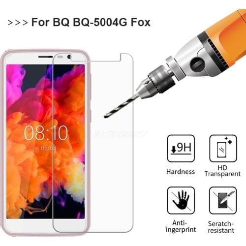 Tempered Glass For BQ BQ-5004G Fox GLASS Product 9H Explosion-proof Clear Screen Protector for BQS BQ-5004G Fox Protective Film