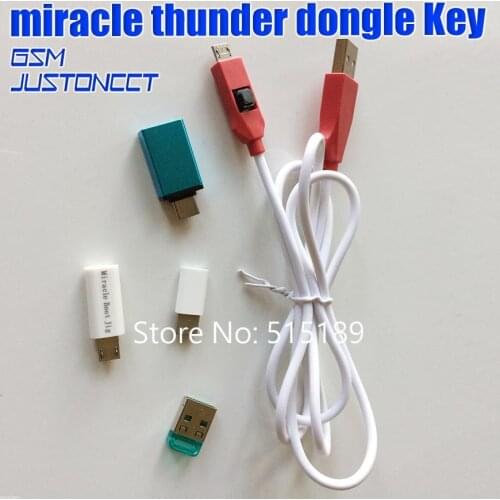 2020 original new miracle thunder dongle Miracle Thunder pro dongle no need miralce box and key