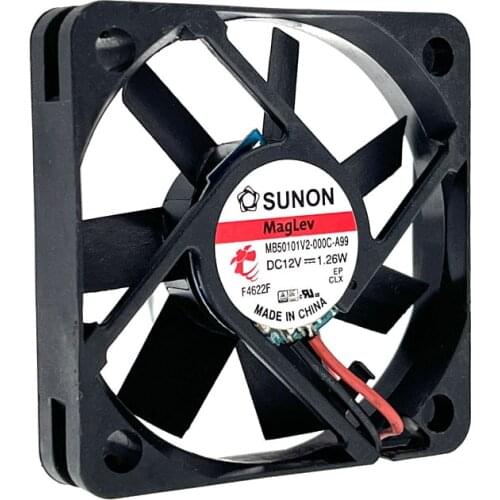50mm 12V Cooling Fan 5cm Sunon MB50101V2-000C-A99 5010 Maglev Mute 3D Printer Cooling Fan