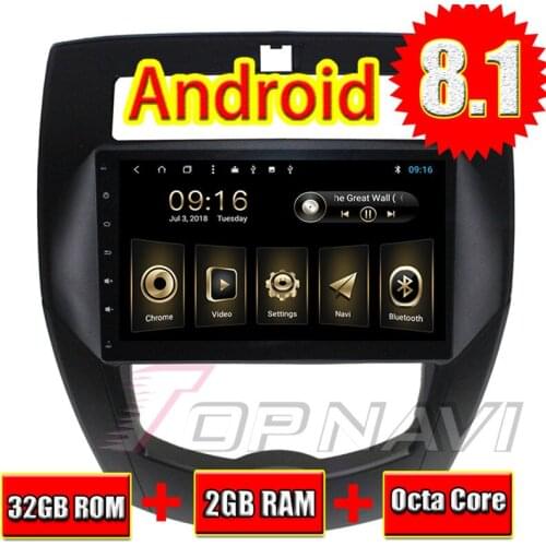 Vehicle Players for Nissan Livina 2007 2008 2009 2010 2011 2012 2013 2014 2015 2016 10.1'' Android 8.1 Topnavi Car Navigation