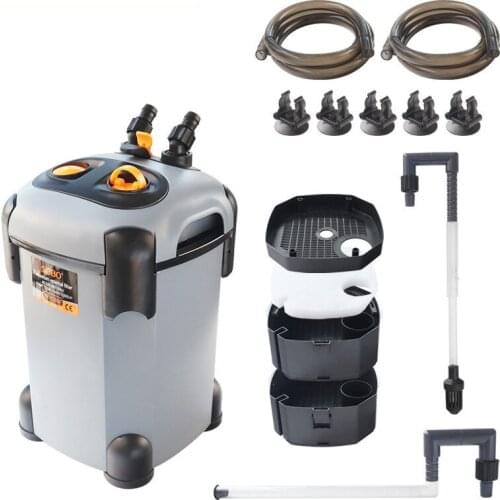 Fish tank filter barrel silent water purification, circulating pump, external filter cartridge, grass tank, external filter box