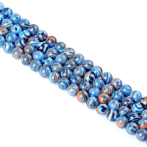 1strand/lot 4/6/8/10/12mm Malachite Stone Beads Loose Spacer Bead For Jewelry Making DIY Bracelet Necklace Accessories wholesale