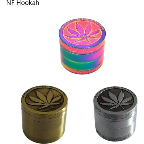 3/4 Layer Zinc Alloy Herb Grinder 30mm/40mm Spice Grass Weed Tobacco Smoke Grinders For Men Smoking Accessories