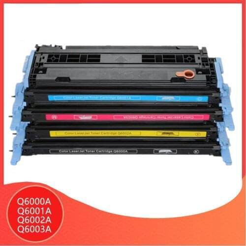 Compatible for HP Q6000A Q6001A Q6002A Q6003A toner cartridge q6000 6000a 124A Laserjet 1600 2600n 2605 2605dn 2605dtn CM1015