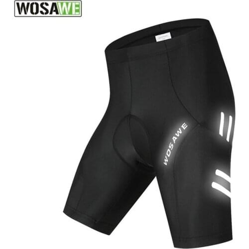 Summer Cycling Short Tights 2021 Men Pro Bike Riding Reflective Shorts Shock Absorption Antiskid Breathable Cycling Underwear