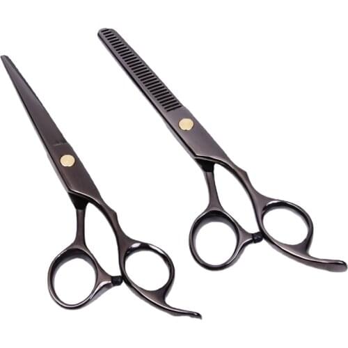 Multicolor Professional Japanese stainless steel Haircut Thinning Hairdressing Shears Beard Scissors