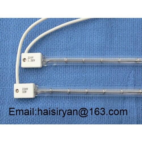 Wholesale good quality gold coated infrared quartz heating lamp for shoe printing industry