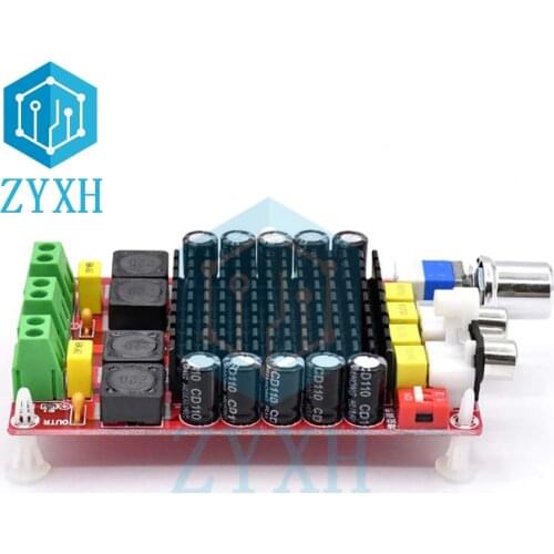 XH-M510 TDA7498 Amplifier Board 2*100W Digital Power Stereo Audio AMP Class D Volume Control DC 24V 5A For Home Speaker