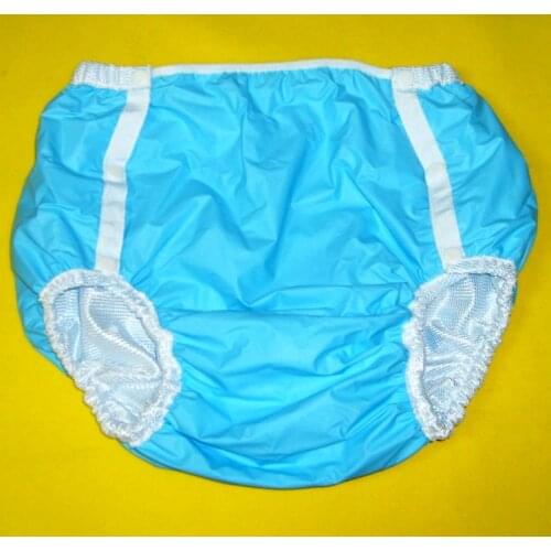 Free Shipping FuuBuu2213-Blue-XL Adult Diaper/ incontinence pants/ diaper changing mat/ABDL