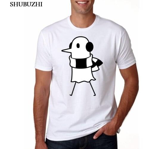 Japanese style cartoon night punpun t shirt men crying oyasumi pun pun t-shirt manga otaku tee shirt homme anime tshirt camiseta