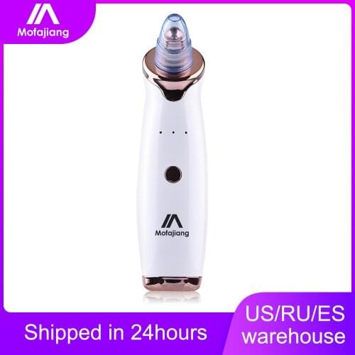 Blackhead Remover Vacuum Acne Extractor Pore Cleaner Suction Face Deep Clean Nose Diamond Dermabrasion Remove Pimple Machine