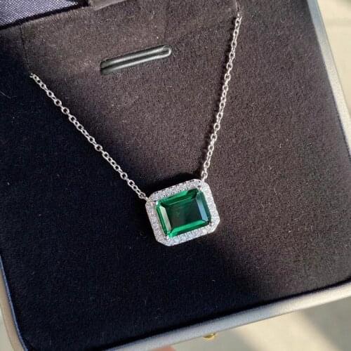 Designer Fashion 925 Sterling Silver Jewelry 3A Cubic Zirconia Party Necklace