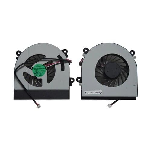 SSEA New original Laptop CPU Cooling fan for Clevo W150 W150er W350 W350ETQ W370 fan AB7905HX-DE3 6-31-W370S-101 6-23-AW15E-011