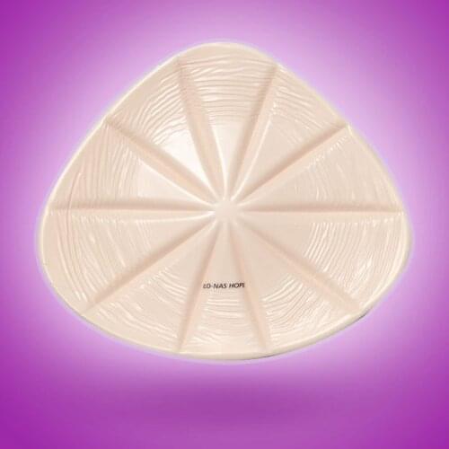 Quality Silicone Breast Form Artificial Silicone Fake Breast Protheses Real Soft Touch Feeling Triangle Fake Chest