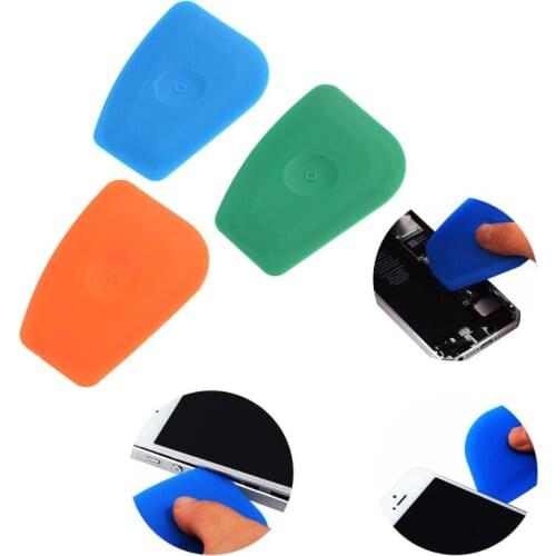 3pcs/set Handy Plastic Pry Card Safe Opener for Mobile Phone Repairing Tools LCD Screen Back Housing Battery Disassemble Tool