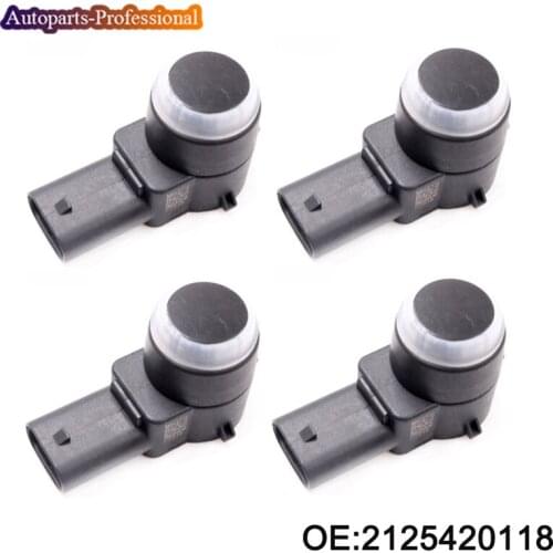 4 PCS 2125420118 A2125420118 New Black PDC Parking Sensor For A B C E S CLS Class C250 C350 E300 E350 S350 S600 car accessories