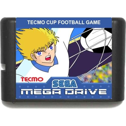 Captain Tsubasa (Tecmo Cup Football) 16 bit MD Game Card For Sega Mega Drive For Genesis