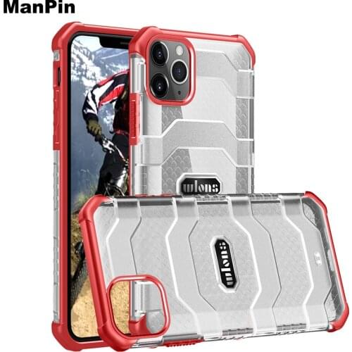 Phone Case For iPhone 12Pro MAX 12 Mini Screen Back Cover Drop Proof Anti Dust Heavy Duty Protection TPU PC Shell High Quality