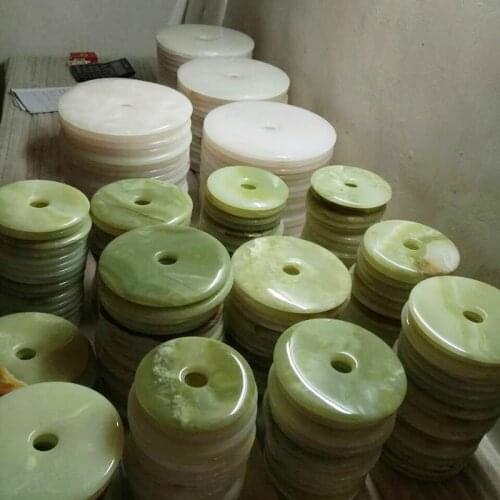 [map] the effect of natural jade jade buckle buckle ornaments Chinese Home Furnishing porch decoration