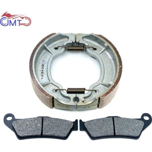 For Yamaha Scooter Majesty 125 YP125 1998 1999 2000 Front Rear Brake Pads Shoe Set Kit