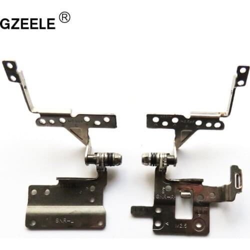 GZEELE New Laptop Lcd Hinges Kit For Asus F551 F551C F551CA F551M F551MA P551CA R512CA D550M 15.6" LCD Hinge and Bracket 1 Pairs