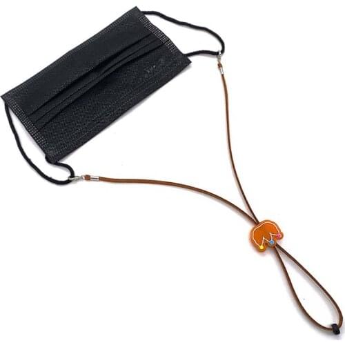 Colorful Cartoon Microfiber Elastic Glasses Chain Child Eyewear Cord Kids Glasses Neck Strap Eyeglass Holder Band Strap W18