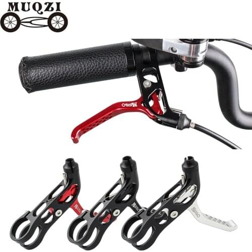 MUQZI Ultralight Bike V Brake Lever 22.2mm CNC Aluminum Alloy Adjustable Brakes Handle MTB Folding Small Wheel Bike 3 Colors