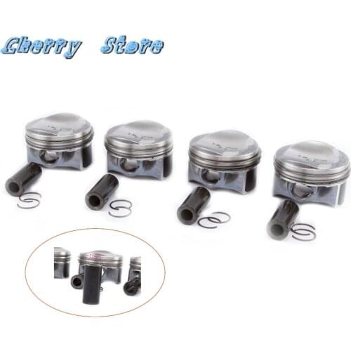 NEW 06H 107 065 CP STD 82.5mm Piston & Piston Rings Kit Pin 23mm For VW Golf Passat Jetta CC Audi A3 A4 A5 TT 1.8TSI 06J198151B