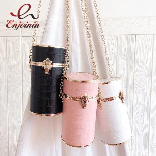 New Design Stone Pattern Leather Women Party Evening Bag Purses and Handbags Ladies Shoulder Chain Bag 2020 Mini Bucket Bag