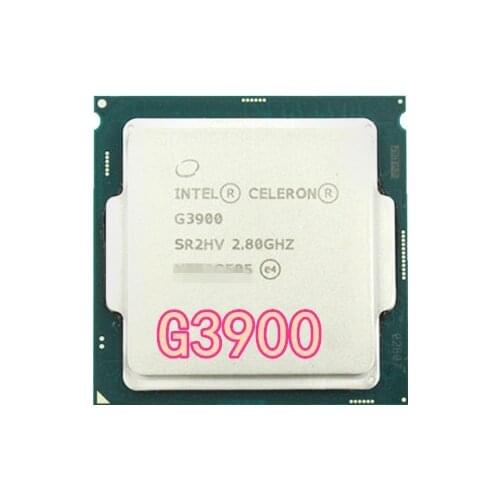 Intel Celeron G3900 g3900 Processor 2MB Cache 2.80GHz LGA1151 Dual Core Desktop CPU can work